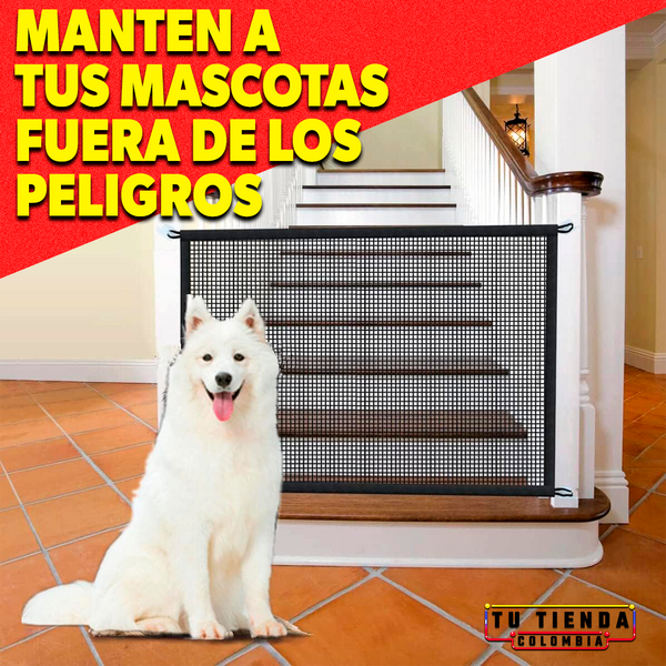 EN TENDENCIA!! Puerta de Malla para Perros