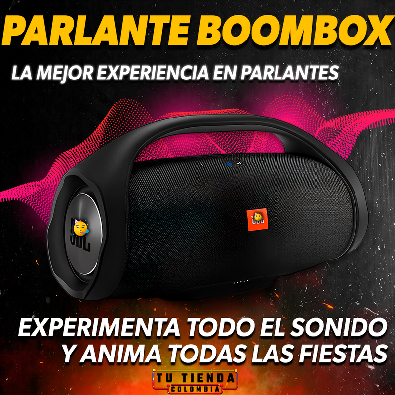 PARLANTE BOOMBOX ALTAVOCES POTENTES