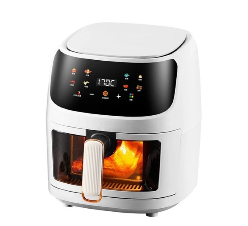 Freidora de aire air fryer 8 litros vidr