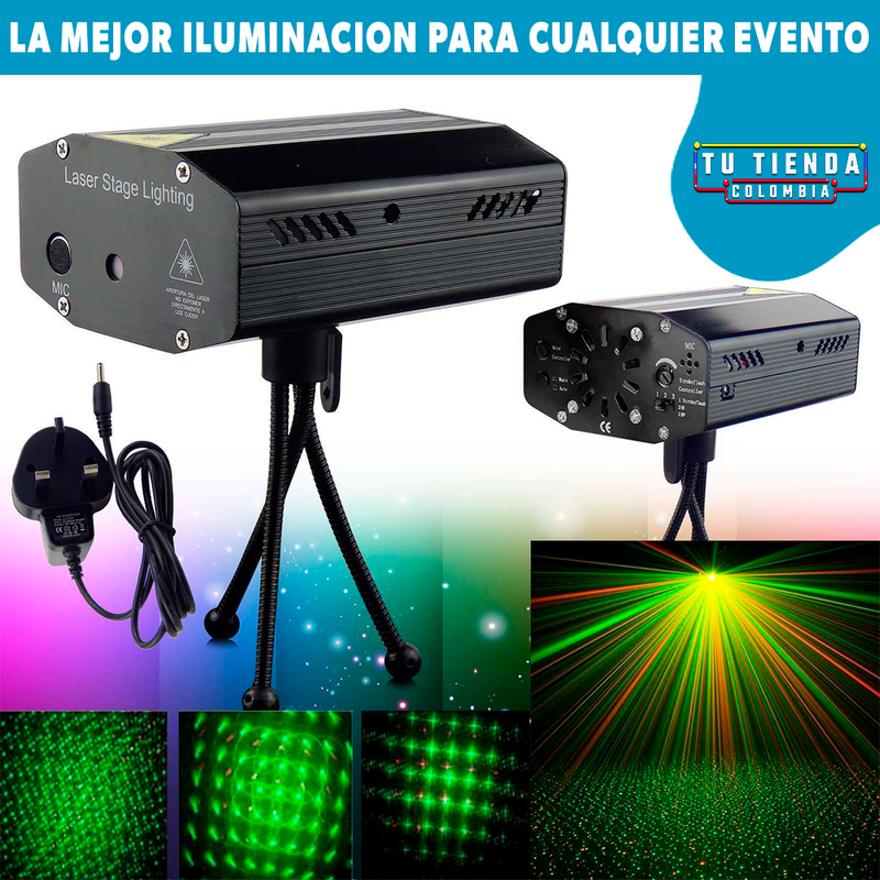 Proyector Laser Led - SHOW DE LUCES