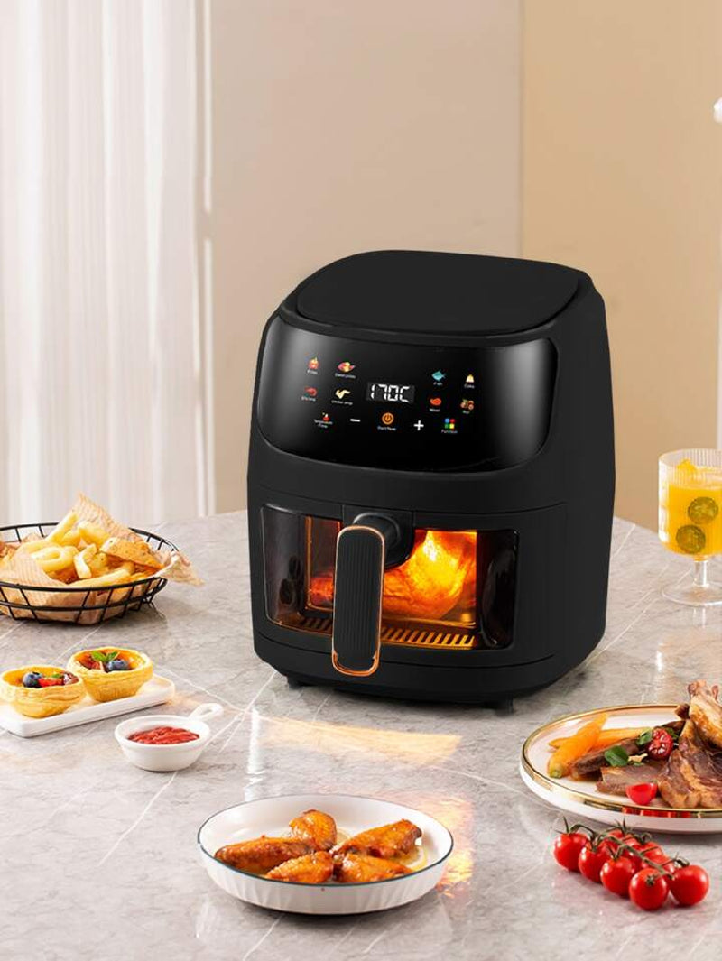 Freidora de aire air fryer 8 litros vidr