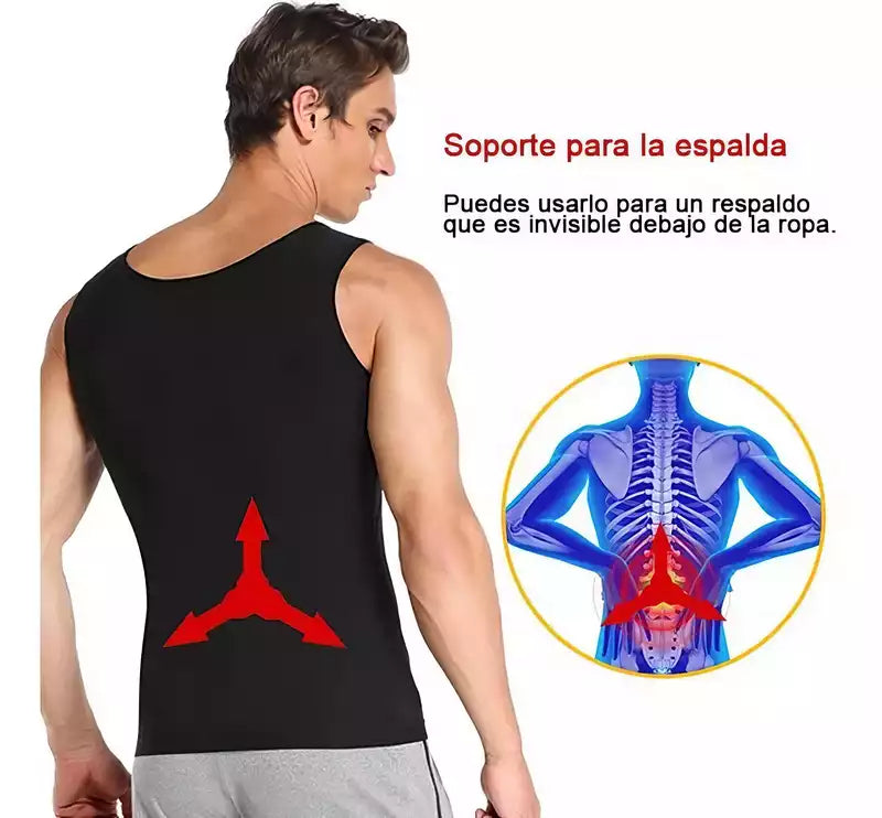 🔥CAMISETA TERMICA REDUCTORA ORIGINAL®🥵Maximiza tus resultados💪