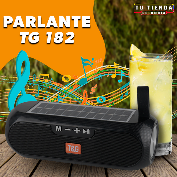 Producto en Lanzamiento!! Parlante T&G Original - CARGA SOLAR