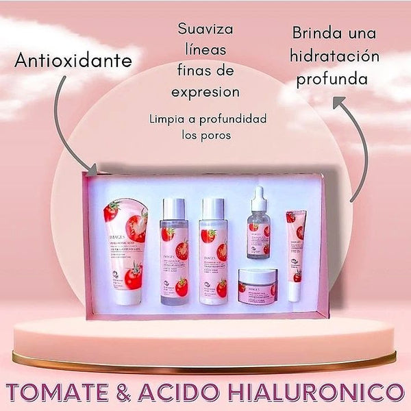 KIT FACIAL DE LUJO TOMATE IMAGES