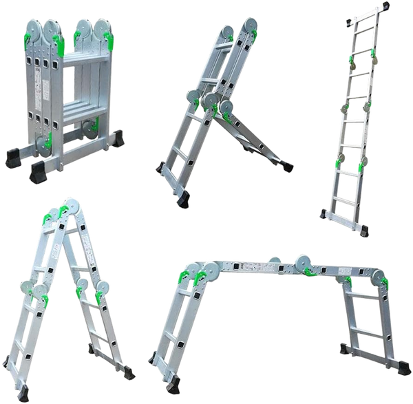 Escalera Multiusos de 12 Pasos