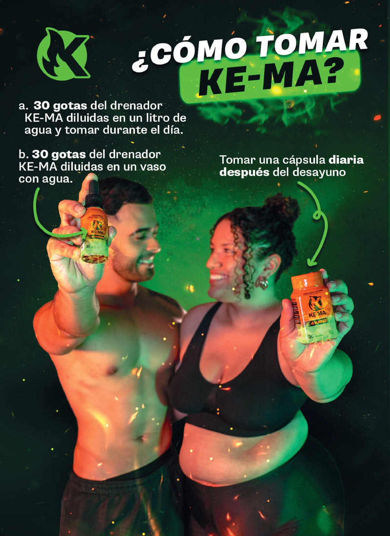 Combo Ke-Ma (Quemador 🔥 + Drenador 💧 )