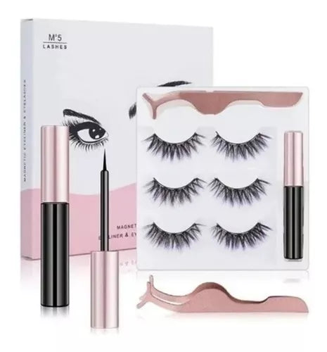 KIT Movie Star Lashes - Pestañas Magnéticas 3D PROMOCIÓN 2 por 1 (x2)