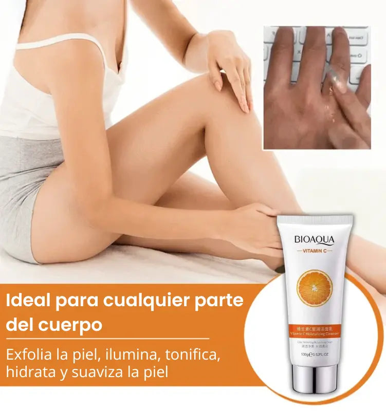 🌟 Gel Exfoliante Iluminador Enzimático - Vit C🍊