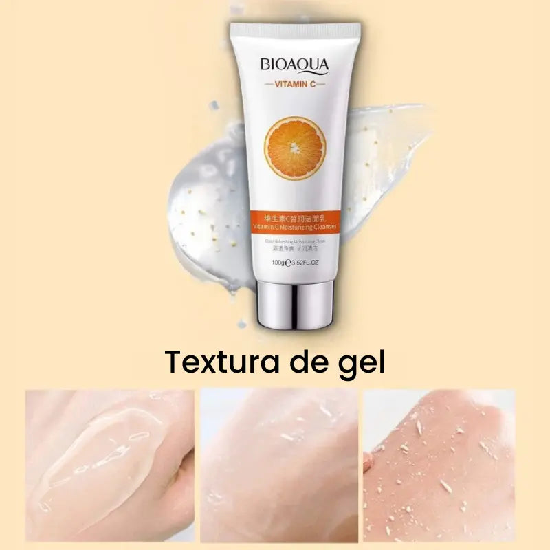 🌟 Gel Exfoliante Iluminador Enzimático - Vit C🍊