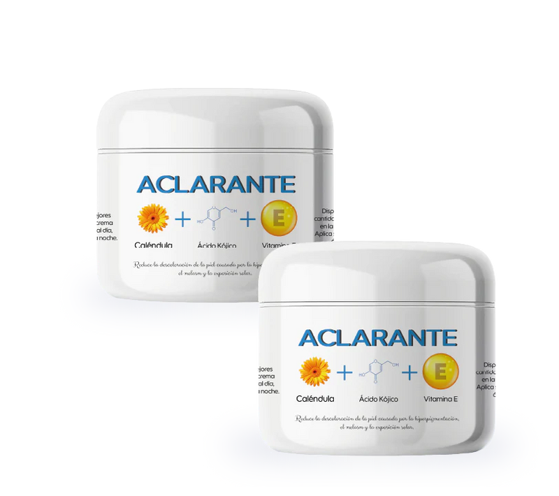 Crema Aclarante -Adiós manchas y melasma Super PromociónX2