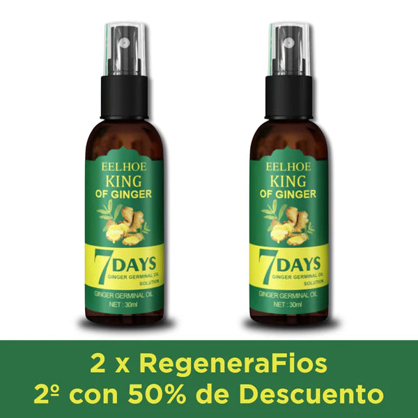 COMPRA 1 LLEVA 2 EELOHE King Of Ginger® 7 Days  Tratamiento Capilar Contra Caida(x2)