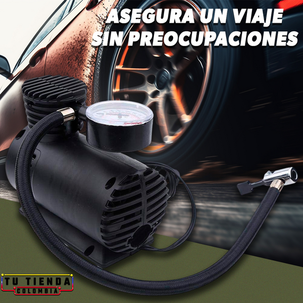 Mini compresor de aire portátil - Para coche