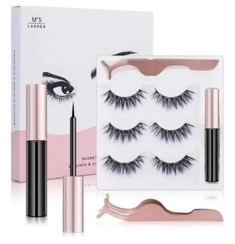 KIT Movie Star Lashes - Pestañas Magnéticas 3D PROMOCIÓN 2 por 1 (x2)