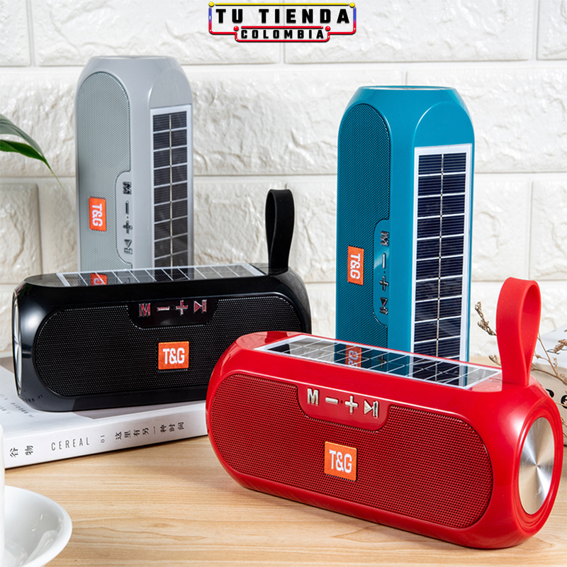 Producto en Lanzamiento!! Parlante T&G Original - CARGA SOLAR